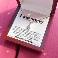I am sorry - Alluring Beauty Necklace - Apology Gift Set - SLDDL0124 - Sunshine Letters Co