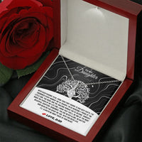 To My Daughter - Alluring Beauty Necklace Gift Set - SLDDL0095 - Sunshine Letters Co
