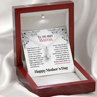 To The Best Mama - Alluring Beauty Necklace - Gift Set - SLPMAE0003 - Sunshine Letters Co