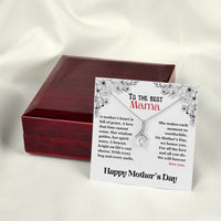 To The Best Mama - Alluring Beauty Necklace - Gift Set - SLPMAE0002 - Sunshine Letters Co
