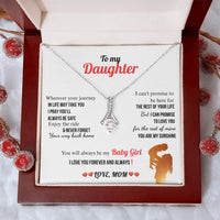 A Letter To My Daughter - Alluring Beauty Necklace - Gift Set - SLDDL0135