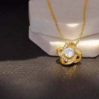 I am sorry - Love Knot Necklace - Gift Set - SLDDL0115 - Sunshine Letters Co