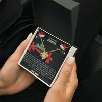 To My SWEET Daughter - Love Knot Necklace Gift Set - SLDDL0051 - Sunshine Letters Co