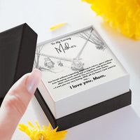 A Letter To My Loving Mother - Love Knot Necklace - Gift Set - SLDDL0139