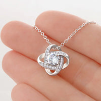 To My Wife - Love Knot Necklace - Gift Set - SLDDL0081 - Sunshine Letters Co