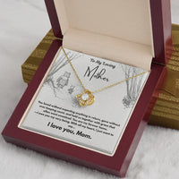 A Letter To My Loving Mother - Love Knot Necklace - Gift Set - SLDDL0140