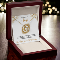 A Letter To My Wife - Love Knot Necklace - Gift Set - SLDDL0141