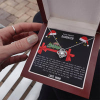 To My SWEET Daughter - Love Knot Necklace Gift Set - SLDDL0051 - Sunshine Letters Co