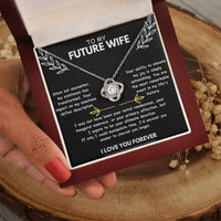 To My Future Wife - Love Knot - Gift Set - SLDDL0003 - Sunshine Letters Co