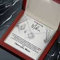A Letter To My Loving Mother - Love Knot Necklace - Gift Set - SLDDL0139