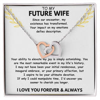 To My Future Wife - Intertwined Hearts Gift Set - SLDDL0004 - Sunshine Letters Co