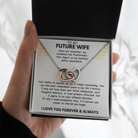 To My Future Wife - Intertwined Hearts Gift Set - SLDDL0004 - Sunshine Letters Co