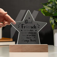 To My Work Bestfriend - Acrylic Star Plaque Gift Set - SLDDL0032 - Sunshine Letters Co