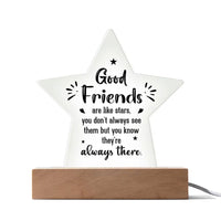 To My Work Bestfriend - Acrylic Star Plaque Gift Set - SLDDL0032 - Sunshine Letters Co