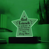 To My Work Bestfriend - Acrylic Star Plaque Gift Set - SLDDL0032 - Sunshine Letters Co