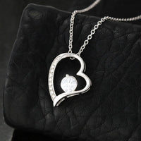 To My Bonus Daughter - Forever Love Necklace - Gift Set - SLDDL0021 - Sunshine Letters Co