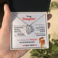 A Letter To My Daughter - Forever Love Necklace - Gift Set - SLDDL0133
