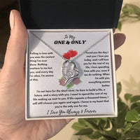 To My One & Only - Forever Love Necklace - Elegant Gift Set - SLDDL0069 - Sunshine Letters Co