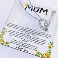 To My MOM - Forever Love Necklace - Gift Set - SLDDL0052 - Sunshine Letters Co