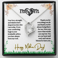 MOM - Forever Love Necklace - Gift Set - SLPMAE0001 - Sunshine Letters Co
