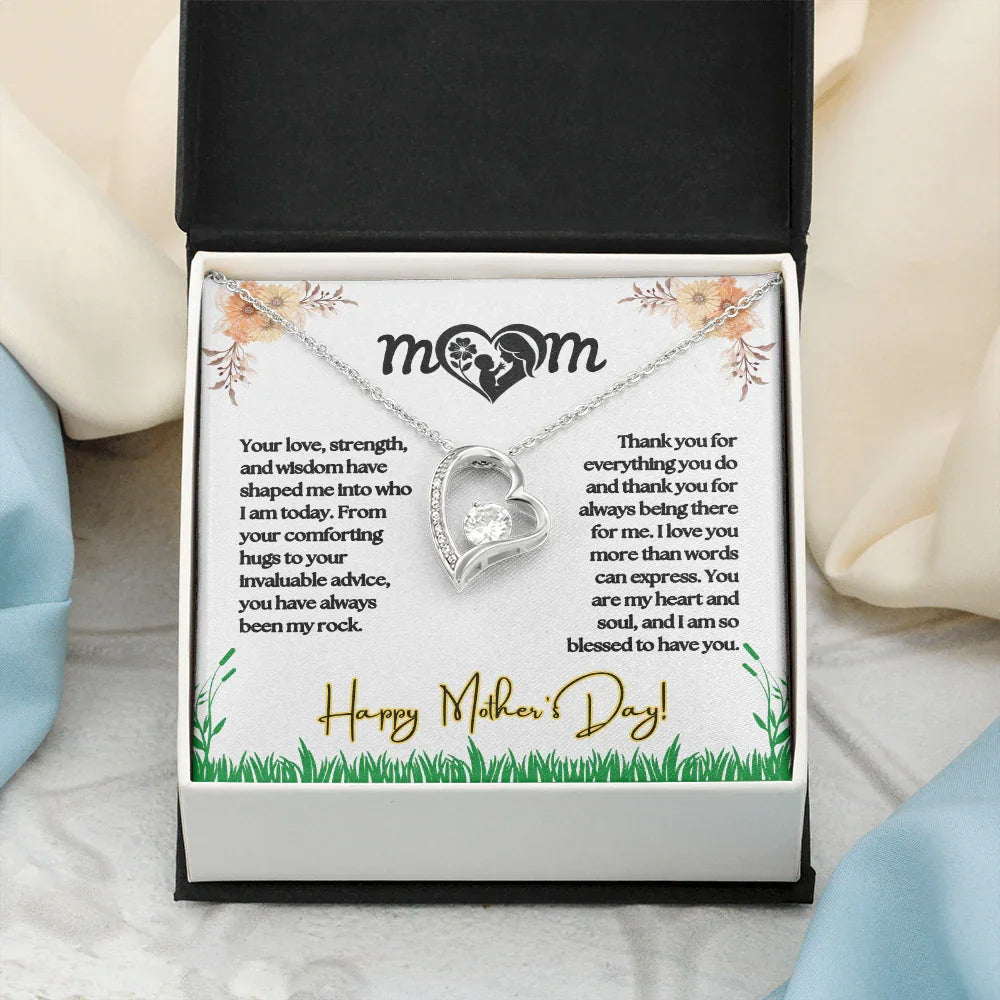 MOM - Forever Love Necklace - Gift Set - SLPMAE0001 - Sunshine Letters Co