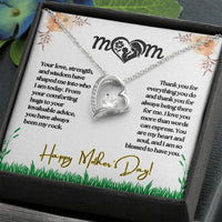 MOM - Forever Love Necklace - Gift Set - SLPMAE0001 - Sunshine Letters Co