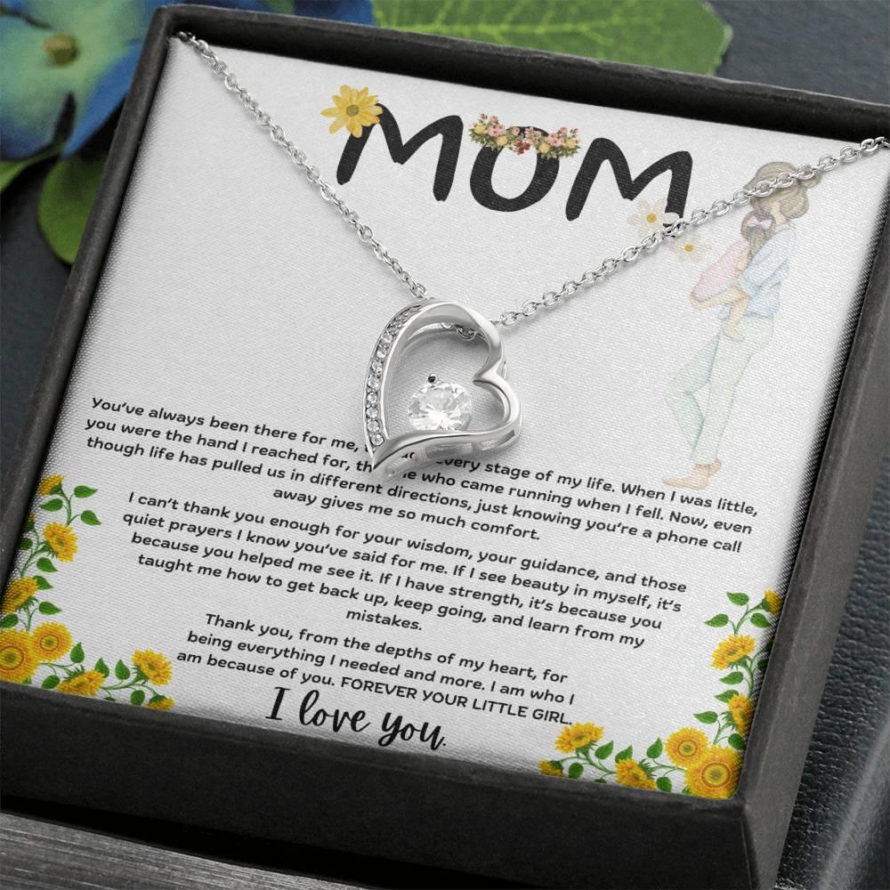 To My MOM - Forever Love Necklace - Gift Set - SLDDL0052 - Sunshine Letters Co
