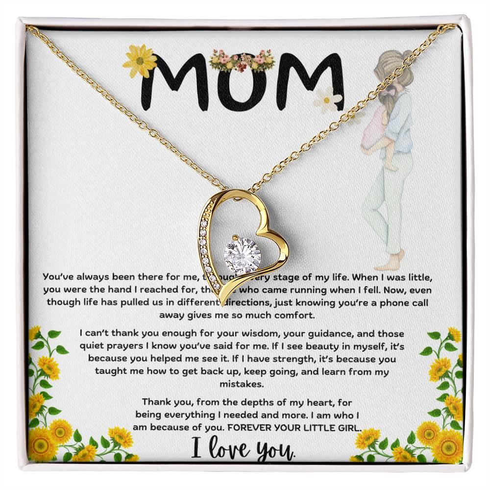 To My MOM - Forever Love Necklace - Gift Set - SLDDL0052 - Sunshine Letters Co