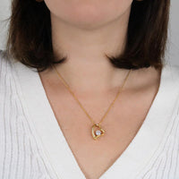 To My Wife - I Love You Always & Forever - Forever Love Necklace - Gift Set - SLDDL0062 - Sunshine Letters Co