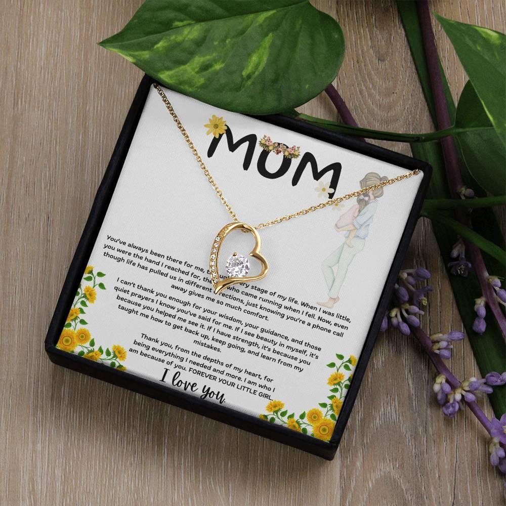 To My MOM - Forever Love Necklace - Gift Set - SLDDL0052 - Sunshine Letters Co