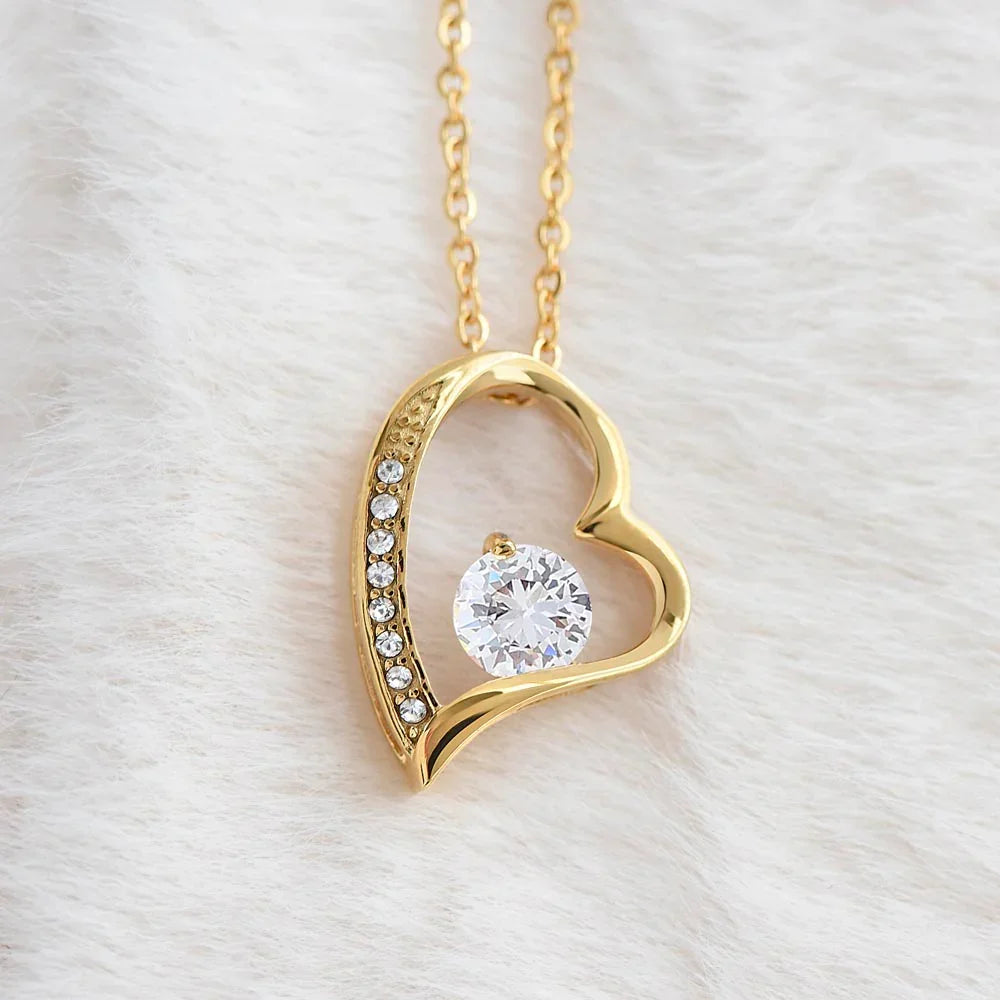 To My One & Only - Forever Love Necklace - Elegant Gift Set - SLDDL0069 - Sunshine Letters Co