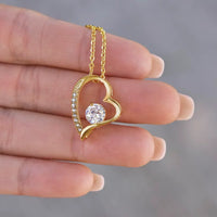 To My Bonus Daughter - Forever Love Necklace - Gift Set - SLDDL0022 - Sunshine Letters Co