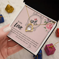 To My Love - Forever Love Necklace - Gift Set - SLDDL0077 - Sunshine Letters Co