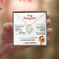 A Letter To My Daughter - Forever Love Necklace - Gift Set - SLDDL0134