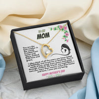 To My MOM - Forever Love Necklace - Gift Set - SLPMAE0008 - Sunshine Letters Co