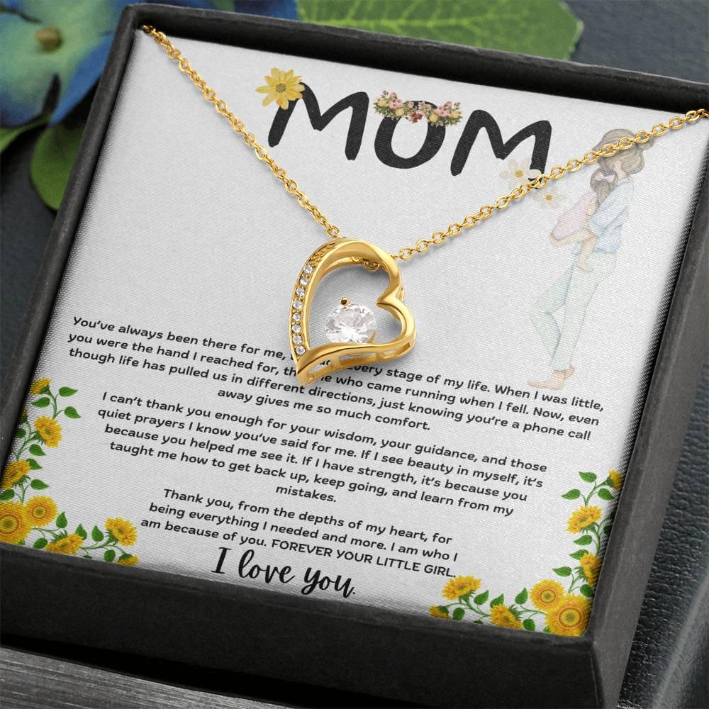 To My MOM - Forever Love Necklace - Gift Set - SLDDL0052 - Sunshine Letters Co