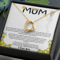 To My MOM - Forever Love Necklace - Gift Set - SLDDL0052 - Sunshine Letters Co