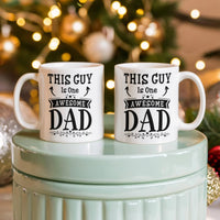 To My DAD - Ceramic Mug 11oz - SLDDL0084 - Sunshine Letters Co