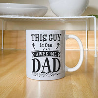 To My DAD - Ceramic Mug 11oz - SLDDL0084 - Sunshine Letters Co
