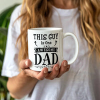 To My DAD - Ceramic Mug 11oz - SLDDL0084 - Sunshine Letters Co