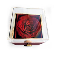 To My Dearest Mother - Love Knot with Rotating Rose Gift Box - SLDDL0110 - Sunshine Letters Co