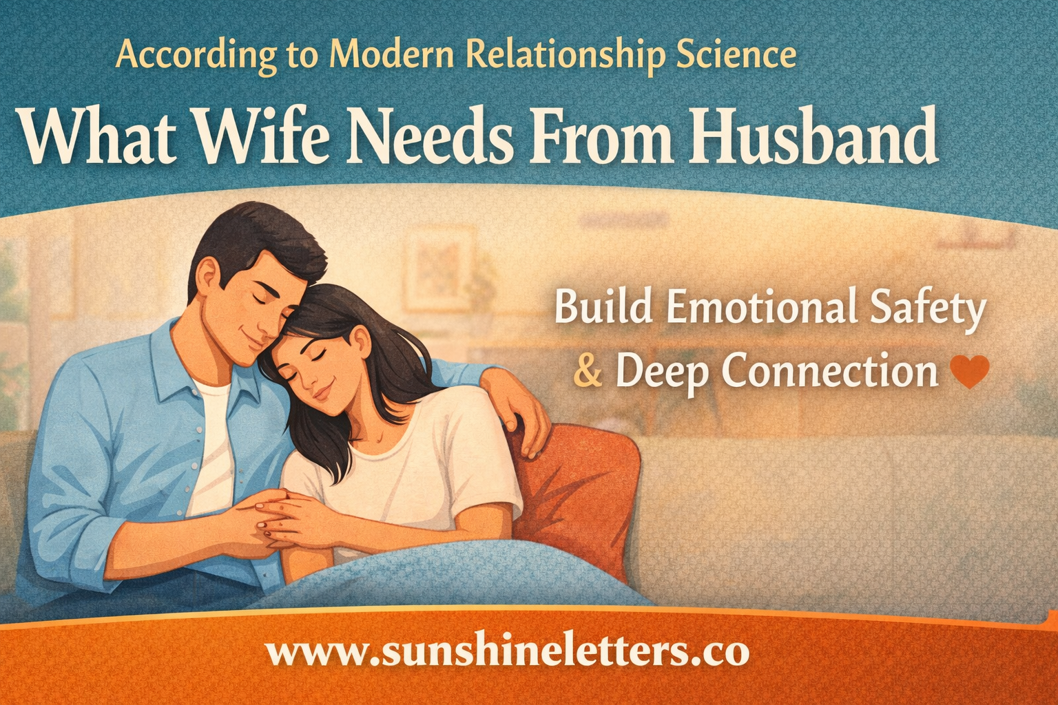 What Wife Needs From Husband (According to Modern Relationship Science)