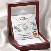 A Letter To My Daughter - Forever Love Necklace - Gift Set - SLDDL0133
