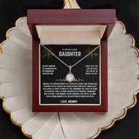 To My Beautiful Daughter - Eternal Hope Necklace - Gift Set - SLDDL0015 - Sunshine Letters Co