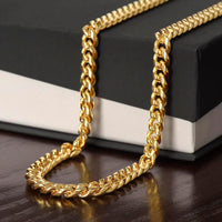 To My Brother - Cuban Link Chain - Gift Set - SLDDL0040 - Sunshine Letters Co