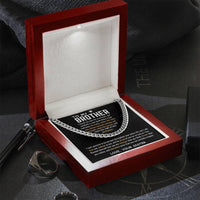To My Brother - Cuban Link Chain - Gift Set - SLDDL0039 - Sunshine Letters Co