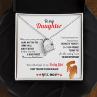 A Letter To My Daughter - Forever Love Necklace - Gift Set - SLDDL0133